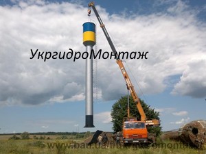 Изготовление водонапорных башен ВБР 100м3 &mdash; УкрГідроМонтаж